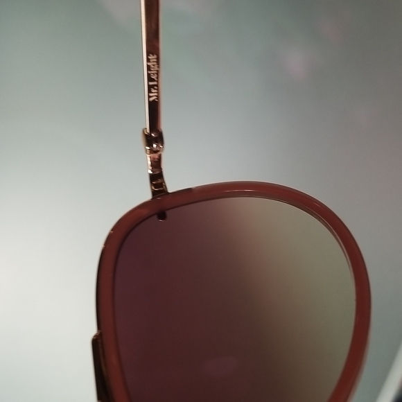 💕MR LEIGHT by GARRETT LEIGHT💕 Doheny SL Sunglasses ~ Aviator Rosewood NWT - Picture 15 of 16